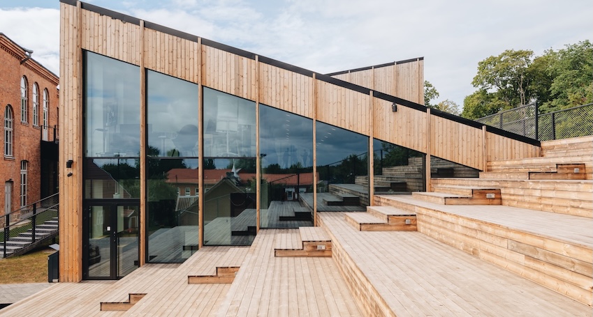 Thermory cladding and decking