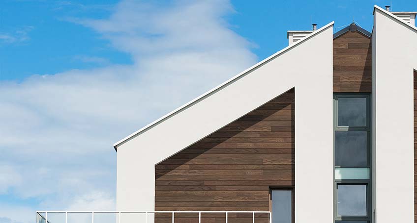 Thermo Red Oak Cladding